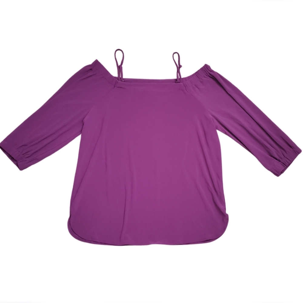 INC International Concepts Purple Women's Blouse